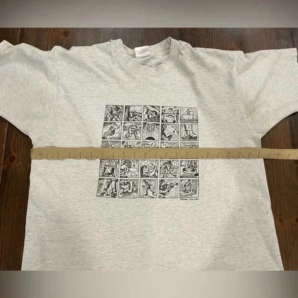 Vtg 93’ Ontario Winter Games Single Stitch T-Shirt - Picture 5 of 7